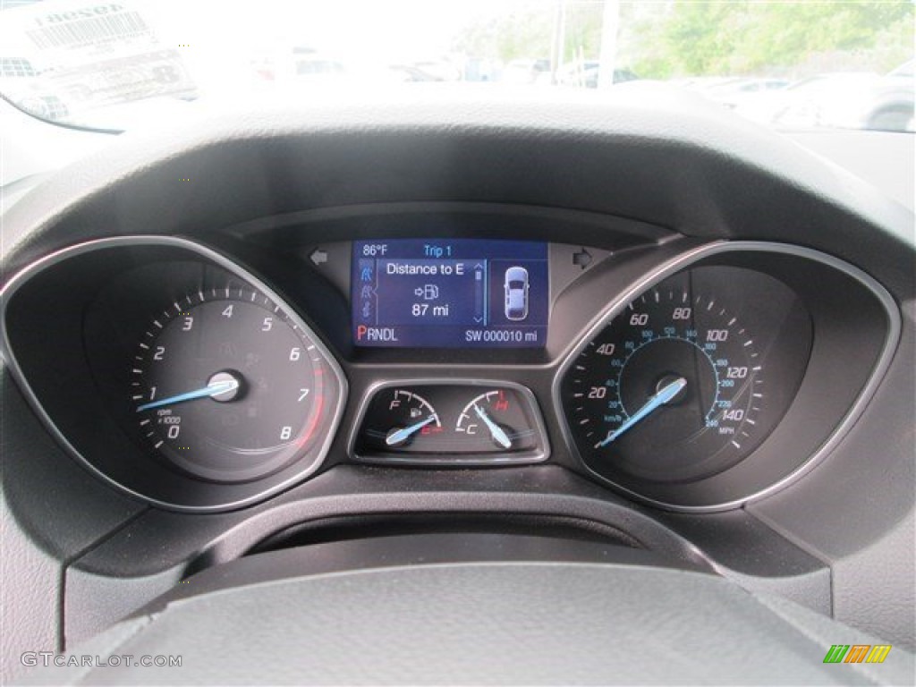 2014 Ford Focus SE Sedan Gauges Photo #101960789