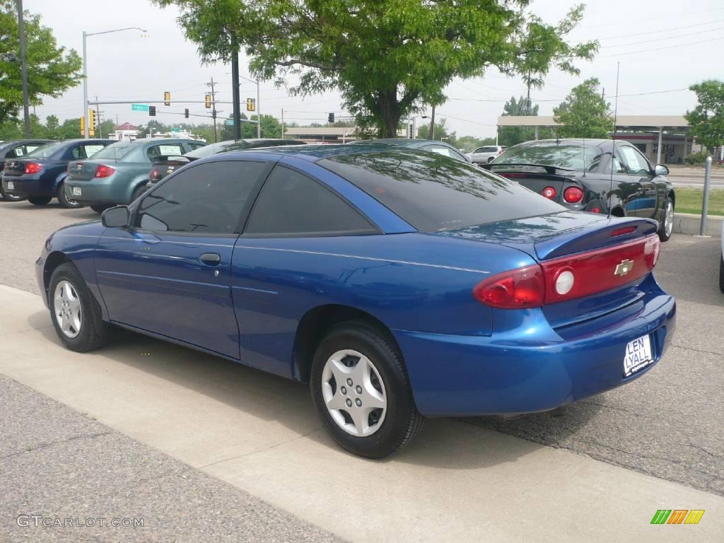 2004 Cavalier Coupe - Arrival Blue Metallic / Graphite photo #6