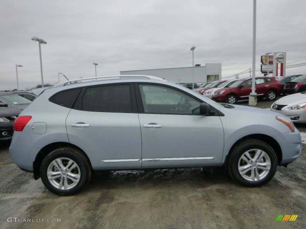 Frosted Steel 2015 Nissan Rogue Select S AWD Exterior Photo #101965472