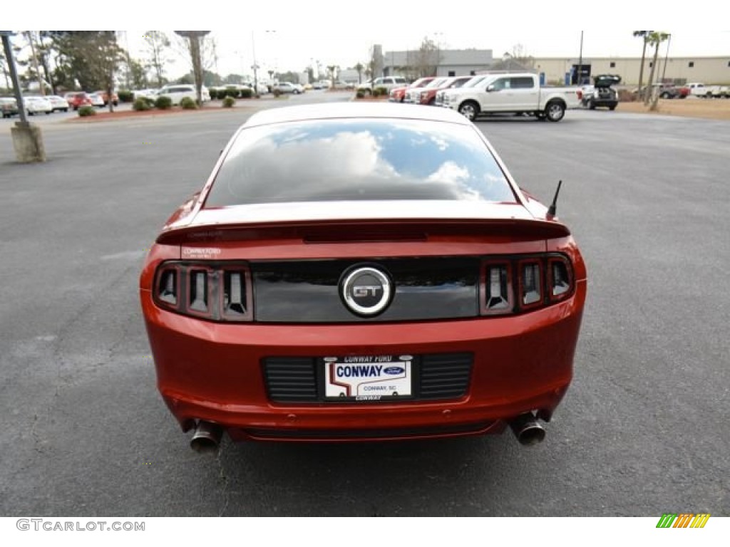 2014 Mustang GT Coupe - Ruby Red / Charcoal Black photo #7