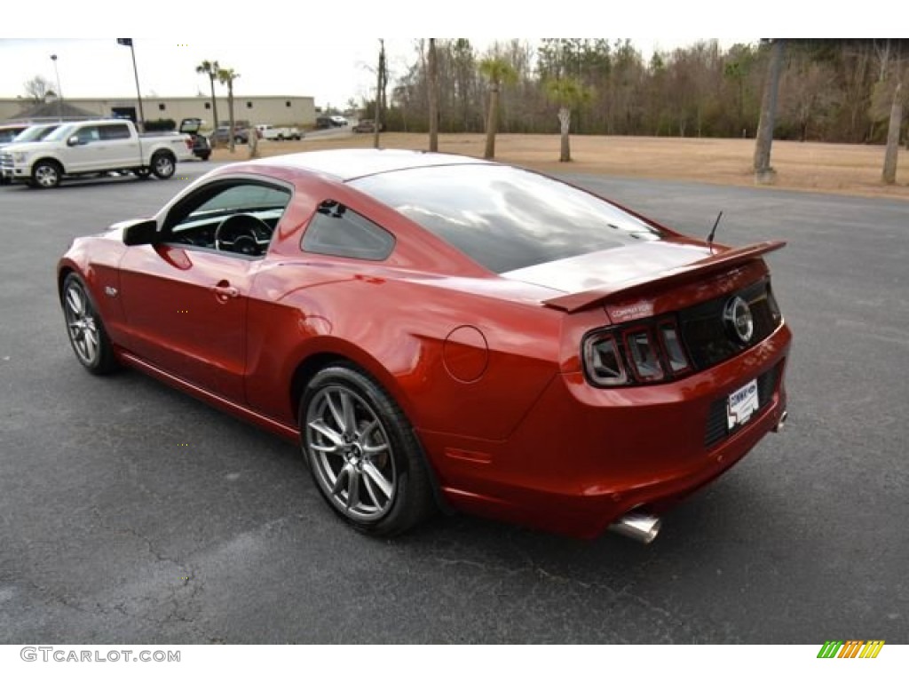 2014 Mustang GT Coupe - Ruby Red / Charcoal Black photo #8