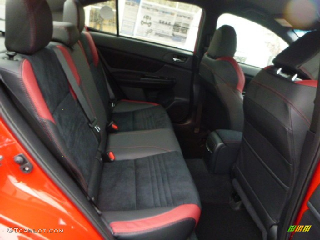 2015 Subaru WRX STI Rear Seat Photo #101966450