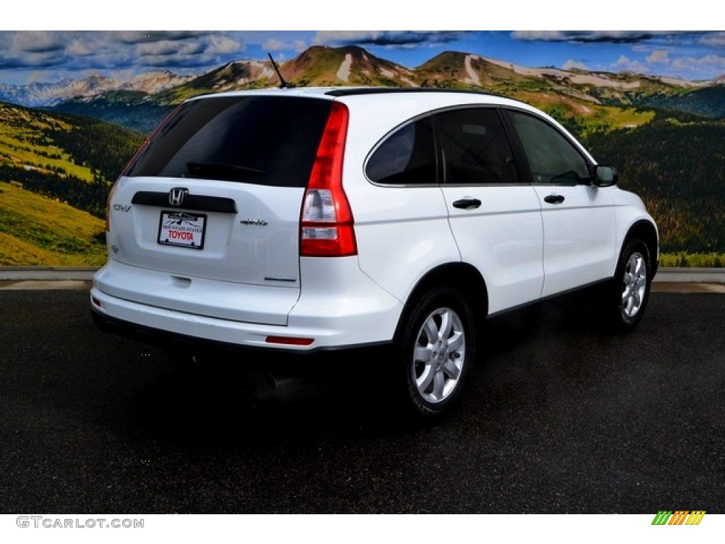 2011 CR-V SE 4WD - Taffeta White / Gray photo #3