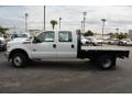 Oxford White - F350 Super Duty XL Crew Cab 4x4 Stake Truck Photo No. 10