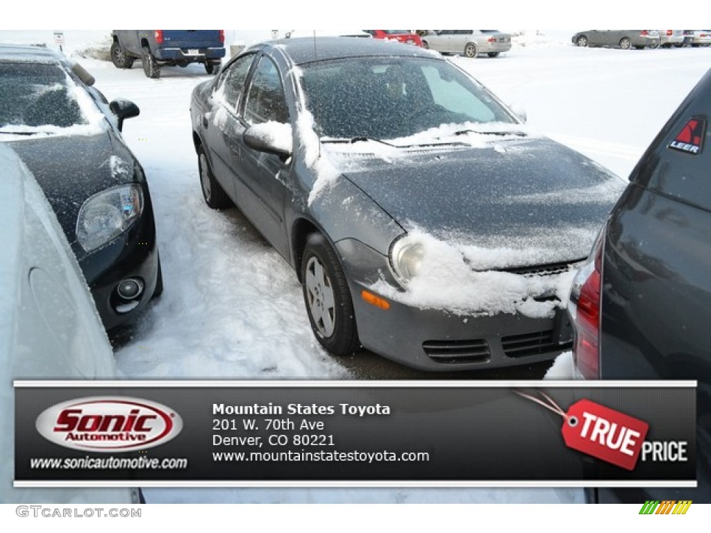 Mineral Gray Metallic Dodge Neon