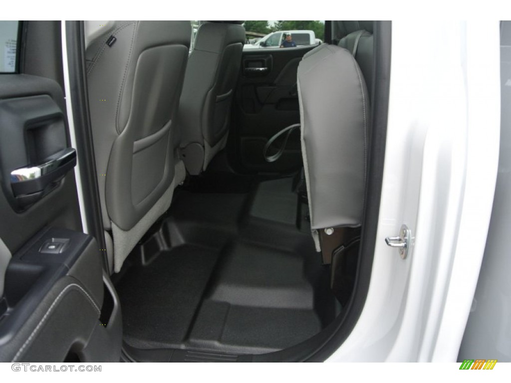 2015 Silverado 2500HD WT Double Cab Utility - Summit White / Jet Black/Dark Ash photo #14