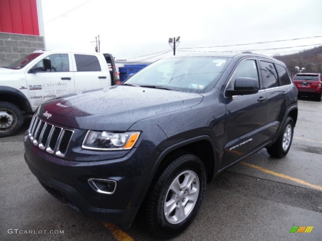 2015 Grand Cherokee Laredo 4x4 - Maximum Steel Metallic / Black photo #1