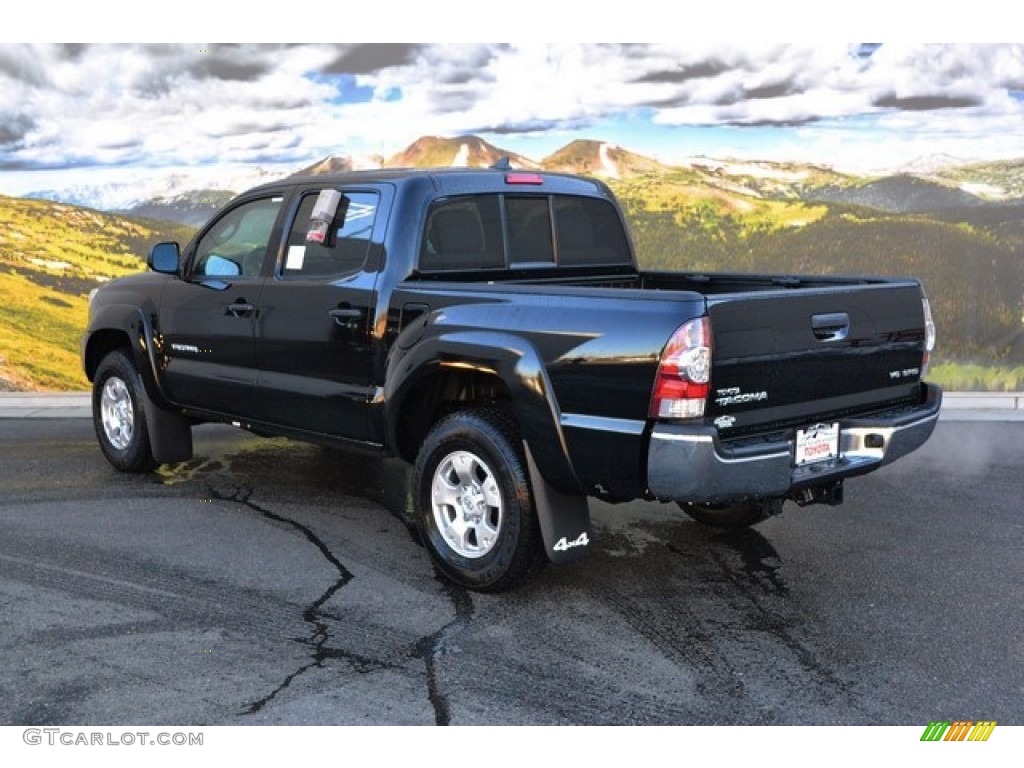 2015 Tacoma V6 Double Cab 4x4 - Black / Graphite photo #3