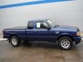 Vista Blue Metallic - Ranger XLT SuperCab 4x4 Photo No. 2