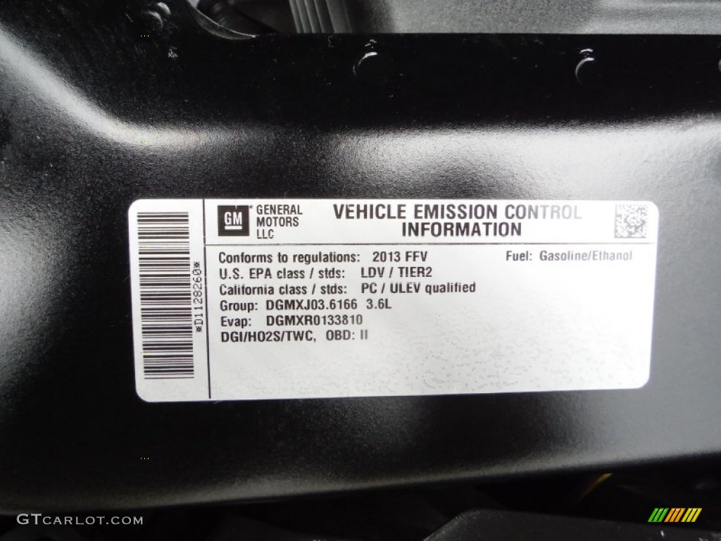 2013 Impala LT - Black / Ebony photo #15