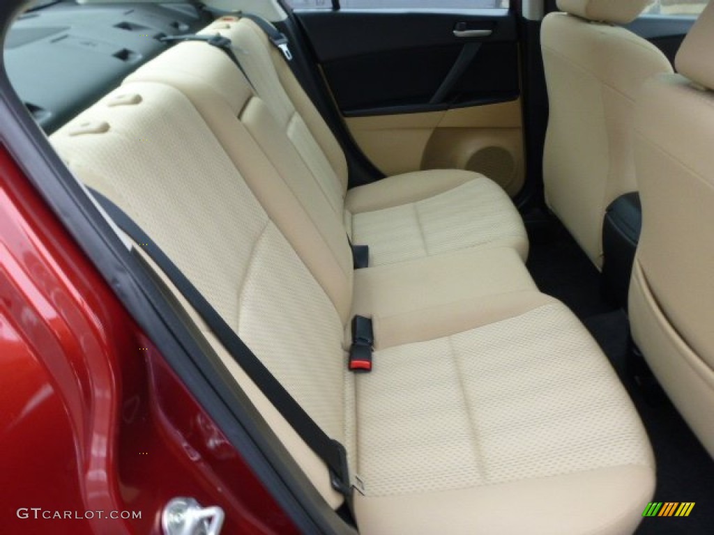 2011 Mazda MAZDA3 i Touring 4 Door Rear Seat Photo #101973770
