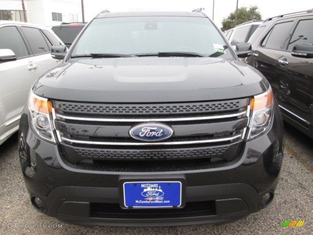 2015 Explorer Limited - Tuxedo Black / Charcoal Black photo #3