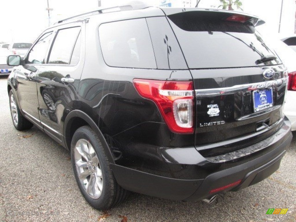 2015 Explorer Limited - Tuxedo Black / Charcoal Black photo #4