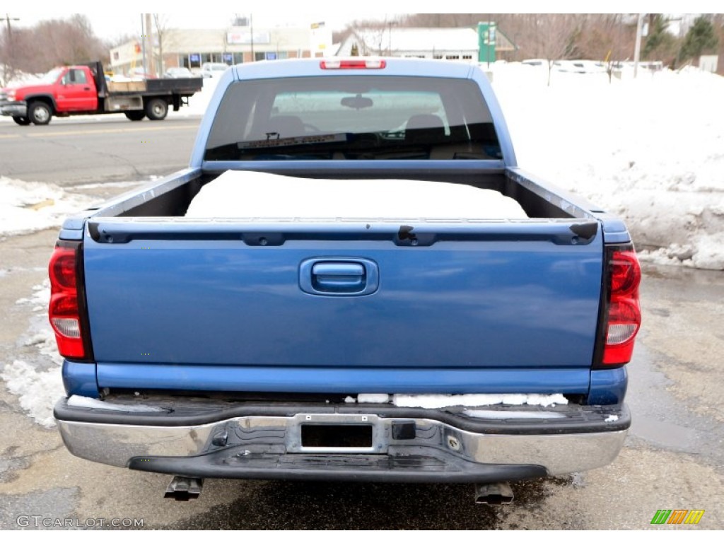 2007 Silverado 1500 Classic LS Crew Cab - Blue Granite Metallic / Dark Charcoal photo #7