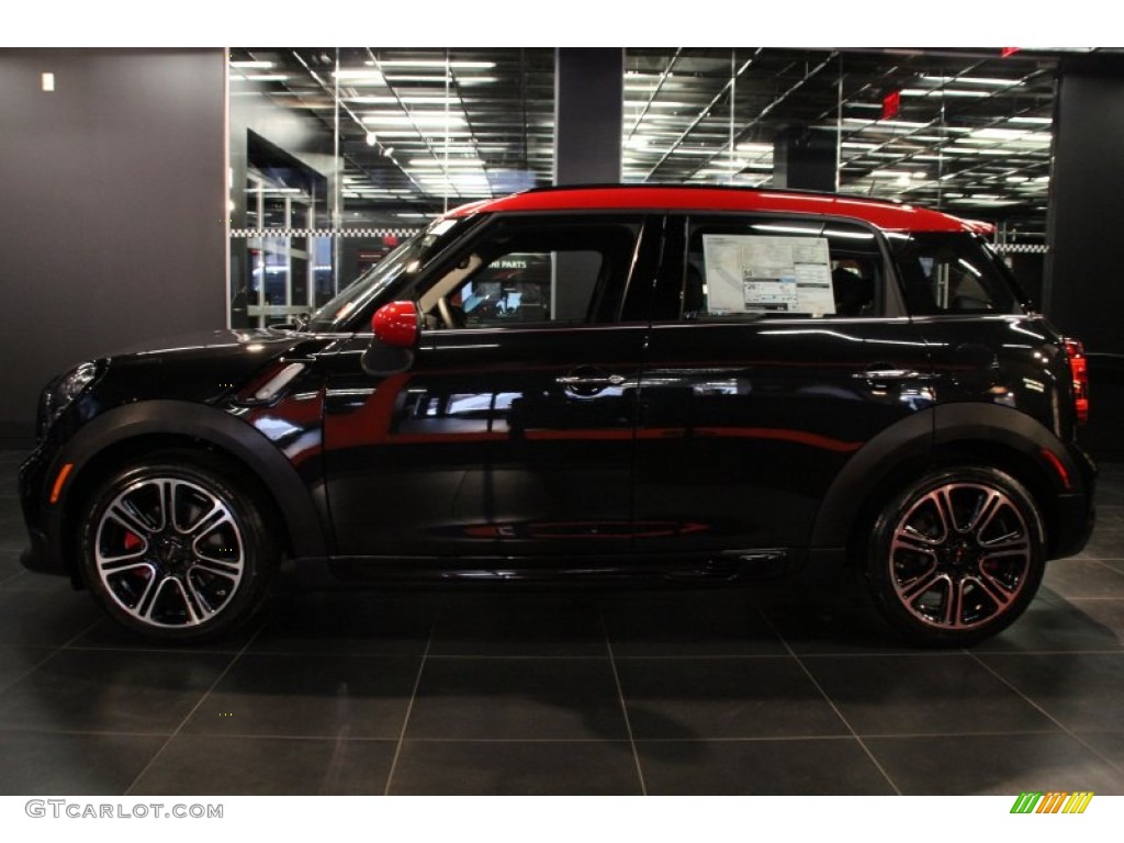 Absolute Black Metallic 2015 Mini Countryman John Cooper Works All4 Exterior Photo #101975549