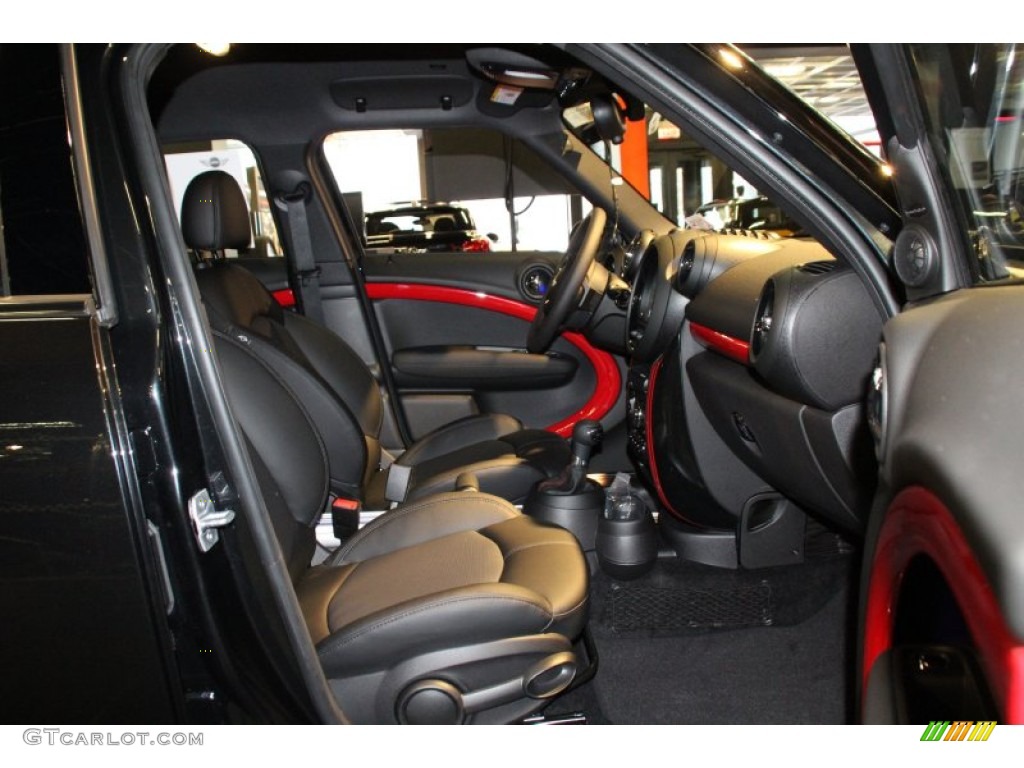 Carbon Black Interior 2015 Mini Countryman John Cooper Works All4 Photo #101975837