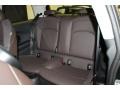 2015 Mini Cooper Punch Dark Truffle/Carbon Black Interior Rear Seat Photo