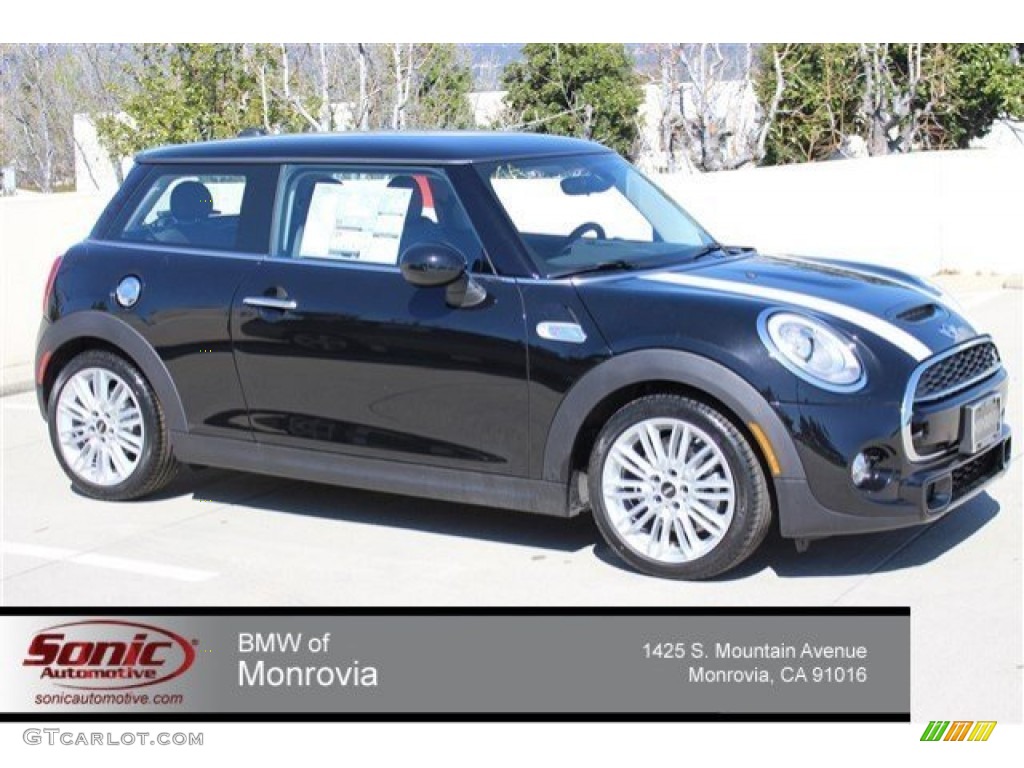 2015 Cooper S Hardtop 2 Door - Midnight Black Metallic / Carbon Black photo #1