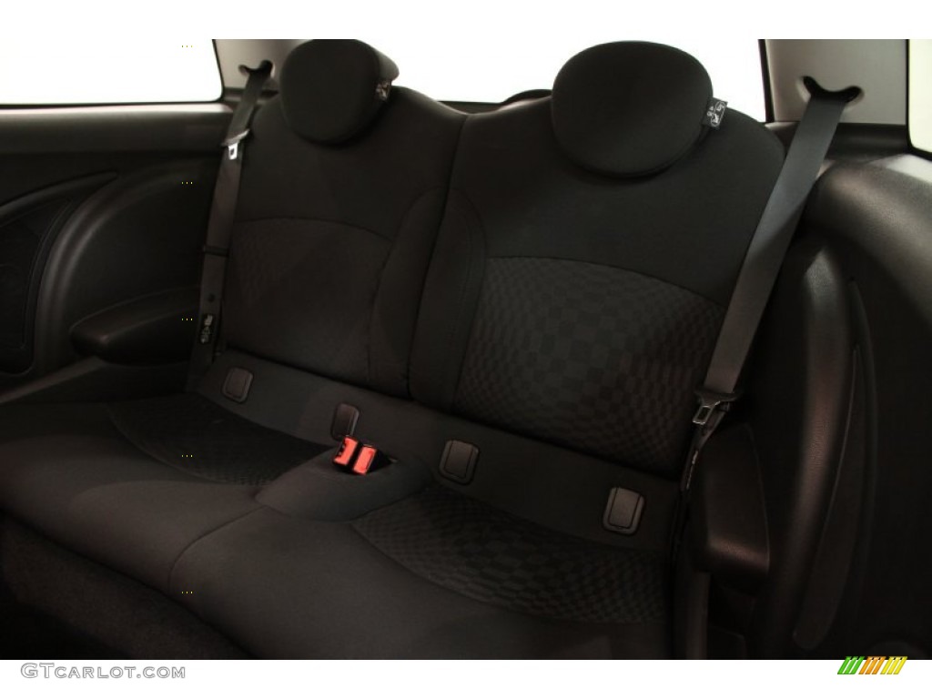 2009 Cooper Hardtop - British Racing Green Metallic / Checkered Carbon Black/Black photo #14