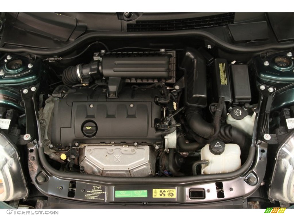 2009 Cooper Hardtop - British Racing Green Metallic / Checkered Carbon Black/Black photo #16