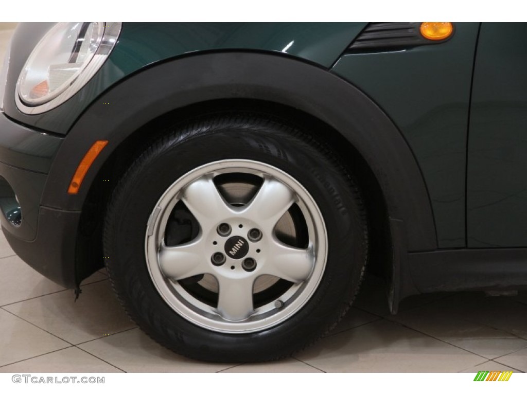 2009 Cooper Hardtop - British Racing Green Metallic / Checkered Carbon Black/Black photo #17