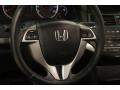 Black 2008 Honda Accord EX-L V6 Coupe Steering Wheel