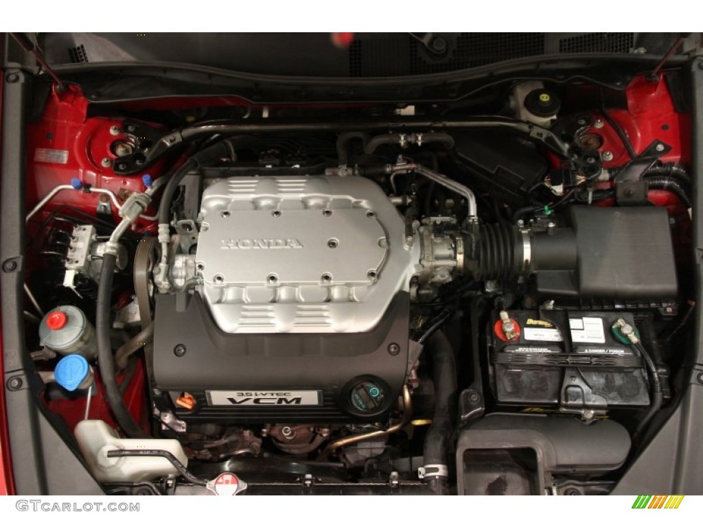 2008 Honda Accord EX-L V6 Coupe 3.5L SOHC 24V i-VTEC V6 Engine Photo #101978990