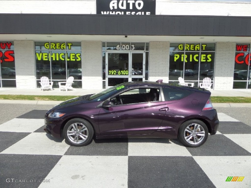 2013 CR-Z Sport Hybrid - Passion Berry Pearl / Black photo #1