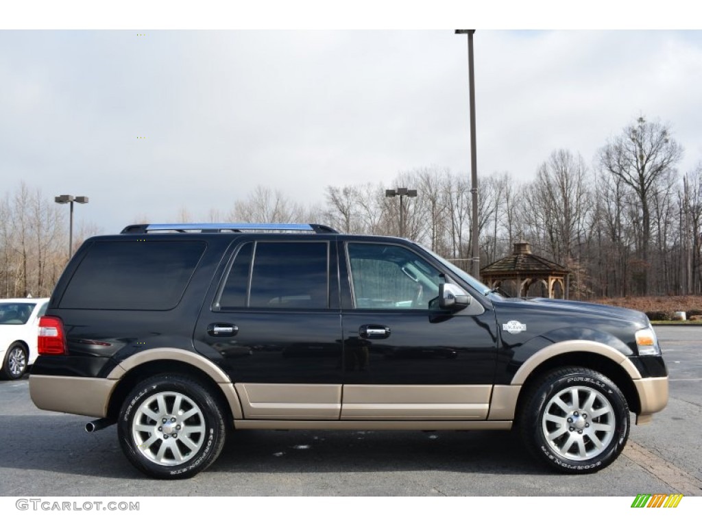 Tuxedo Black 2014 Ford Expedition King Ranch 4x4 Exterior Photo #101979940