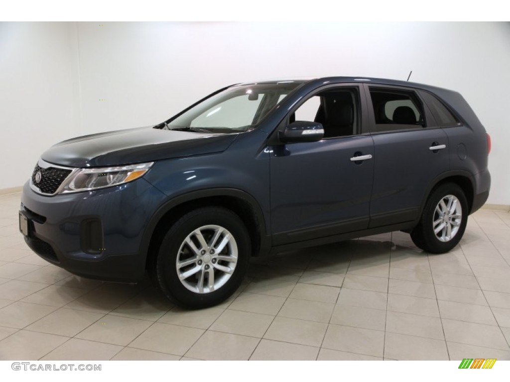 Wave Blue 2014 Kia Sorento LX Exterior Photo #101982301
