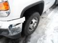 Summit White - Sierra 3500HD Work Truck Regular Cab 4x4 Dump Truck Photo No. 3