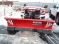 2015 Fire Red GMC Sierra 2500HD Regular Cab 4x4 Plow Truck  photo #2