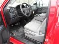 Fire Red - Sierra 2500HD Regular Cab 4x4 Plow Truck Photo No. 3