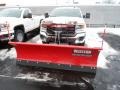 2015 Summit White GMC Sierra 2500HD Regular Cab 4x4 Plow Truck  photo #2