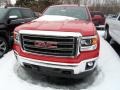 Fire Red - Sierra 1500 SLE Double Cab 4x4 Photo No. 2