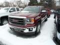 Sonoma Red Metallic 2015 GMC Sierra 1500 SLT Double Cab 4x4 Exterior
