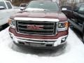 2015 Sonoma Red Metallic GMC Sierra 1500 SLT Double Cab 4x4  photo #2