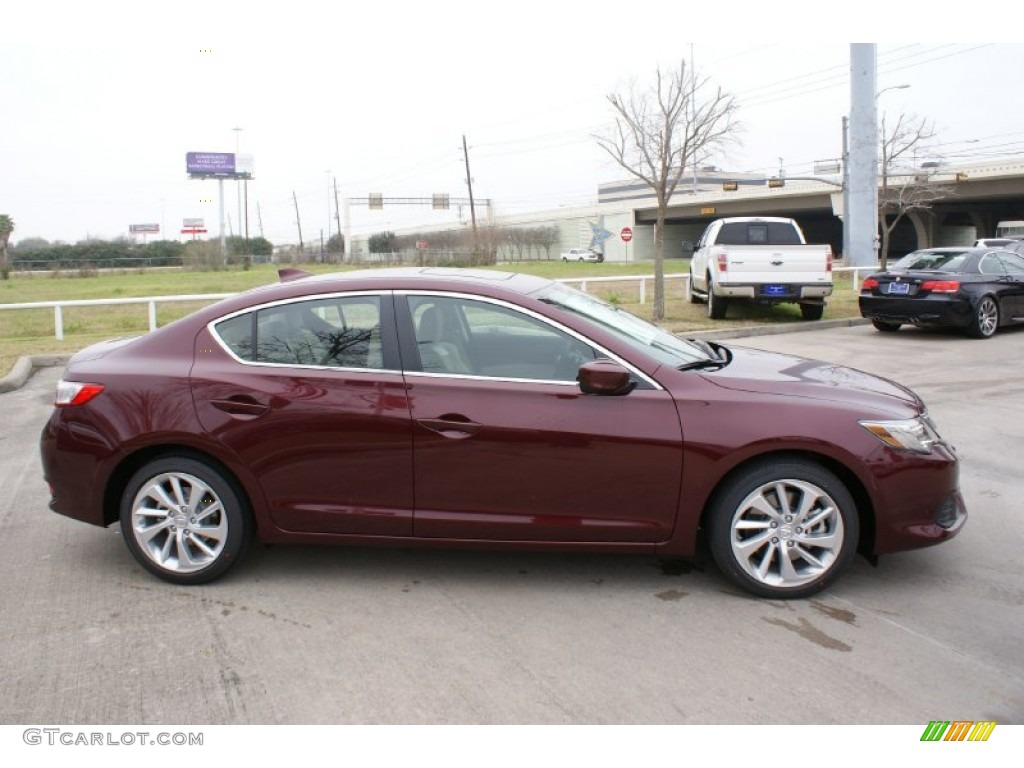 Basque Red Pearl II 2016 Acura ILX Premium Exterior Photo #101984615
