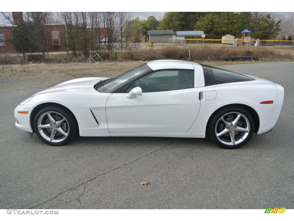 2013 Corvette Coupe - Arctic White / Ebony photo #3