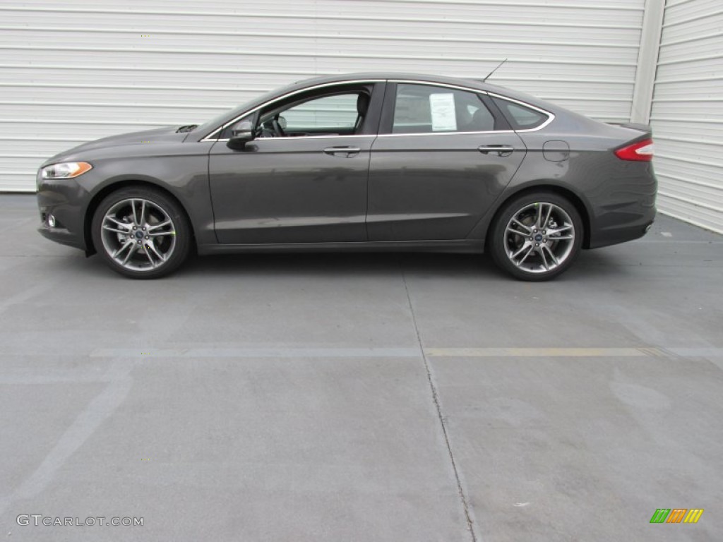 2015 Fusion Titanium - Magnetic Metallic / Charcoal Black photo #6