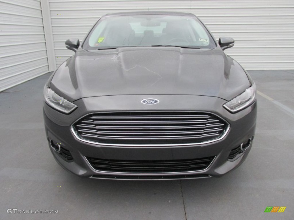 2015 Fusion Titanium - Magnetic Metallic / Charcoal Black photo #8