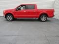 2015 Race Red Ford F150 XLT SuperCrew  photo #6