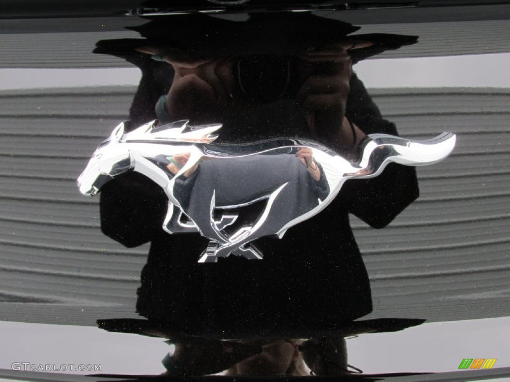 2015 Mustang EcoBoost Premium Coupe - Black / Ebony photo #13