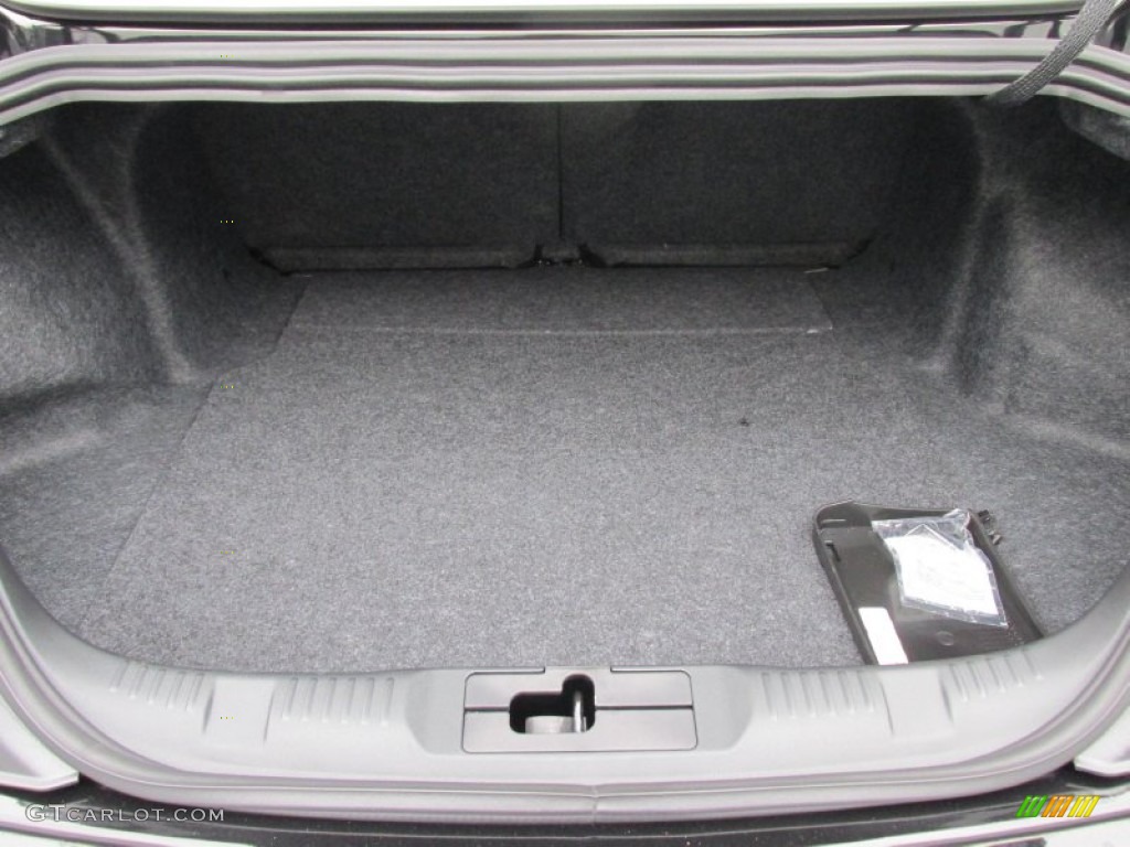 2015 Ford Mustang EcoBoost Premium Coupe Trunk Photo #101989934