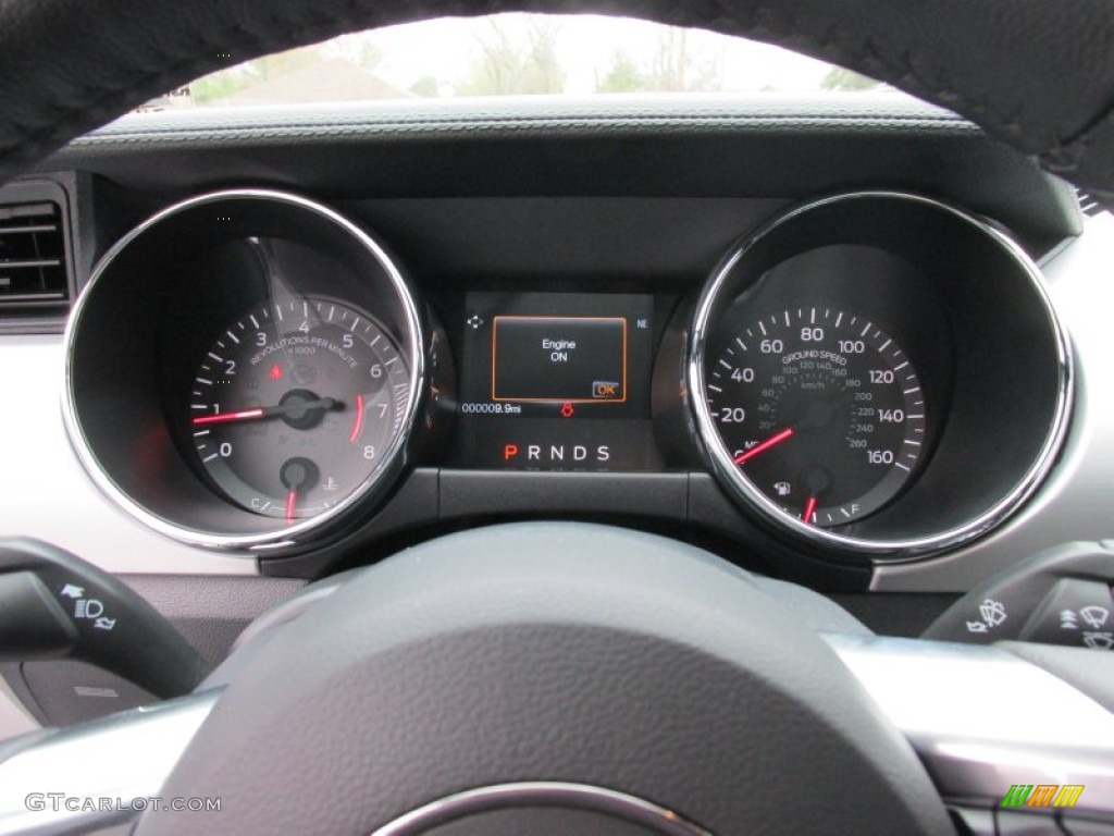2015 Ford Mustang EcoBoost Premium Coupe Gauges Photos