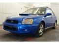 2004 WR Blue Pearl Subaru Impreza WRX Sport Wagon  photo #3