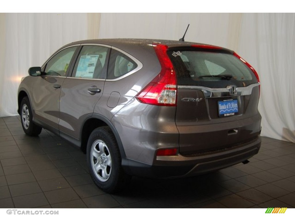 2015 CR-V LX - Urban Titanium Metallic / Black photo #7