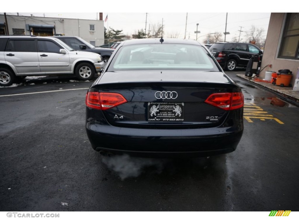 2009 A4 2.0T Premium quattro Sedan - Deep Sea Blue Pearl Effect / Light Grey photo #15