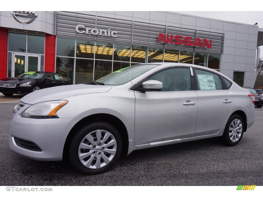 Brilliant Silver Nissan Sentra