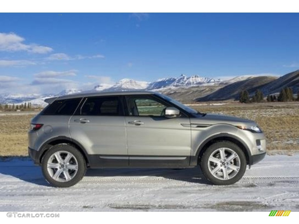 2013 Range Rover Evoque Pure - Ipanema Sand Metallic / Almond/Espresso photo #4